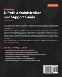 UiPath Administration and Support Guide achterzijde