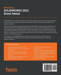 Mastering SOLIDWORKS Sheet Metal achterzijde