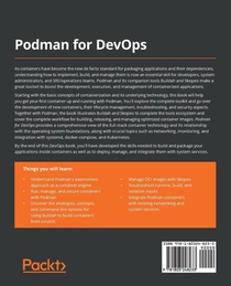 Podman for DevOps achterzijde
