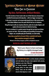 Lightbulb Moments in Human History - From Cave to Colosseum achterzijde