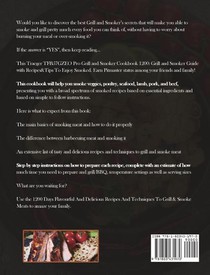 Traeger TFB57GZEO Pro Grill and Smoker Cookbook 1200 achterzijde