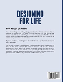 DESIGNING FOR LIFE achterzijde