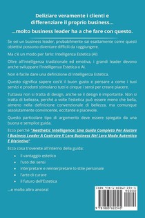 INTELLIGENZA ESTETICA achterzijde