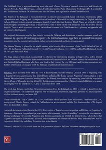 The Falklands Saga achterzijde