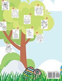 Easter Coloring Book achterzijde