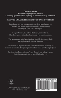 THE SECRET OF BAGNETT HALL an absolutely gripping murder mystery full of twists achterzijde