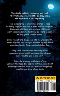 THE GIRLS IN THE CABIN an absolutely unputdownable psychological thriller packed with heart-stopping twists achterzijde