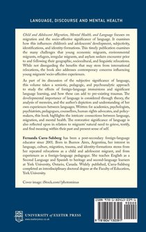 Child and Adolescent Migration, Mental Health, and Language achterzijde