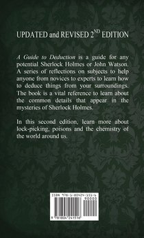A Guide to Deduction - The ultimate handbook for any aspiring Sherlock Holmes or Doctor Watson achterzijde