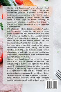 Nutrition and Supplements achterzijde