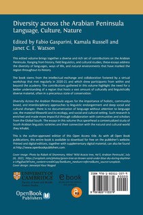 Diversity across the Arabian Peninsula achterzijde