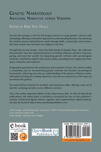 Genetic Narratology achterzijde