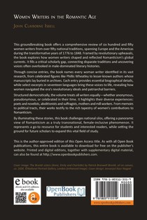 Women Writers in the Romantic Age achterzijde