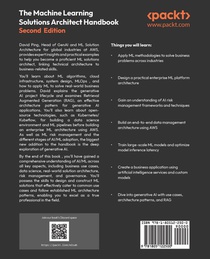The Machine Learning Solutions Architect Handbook - Second Edition achterzijde