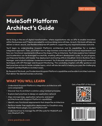 MuleSoft Platform Architect's Guide achterzijde