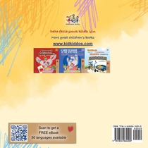 Words in Pictures - My Day (Turkish English Bilingual Children's Book) achterzijde