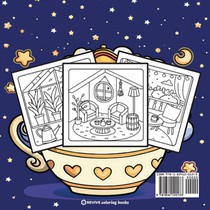 Bold & Easy Cozy Spaces Coloring Book achterzijde
