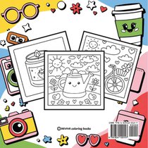 Bold & Easy Cute Stuff Coloring Book achterzijde