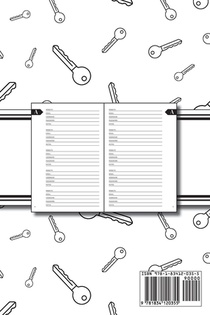 Password Tracker (White Keys) achterzijde