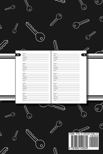 Password Tracker (Black Keys) achterzijde