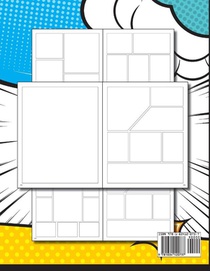 Blank Comic Book (Blue & Yellow) achterzijde