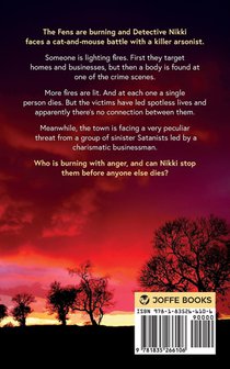 FIRE ON THE FENS a gripping crime thriller with a huge twist achterzijde
