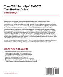 CompTIA Security+ SY0-701 Certification Guide - Third Edition achterzijde