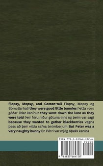 The Tale of Peter Rabbit / Nyúl Péter Meséje achterzijde