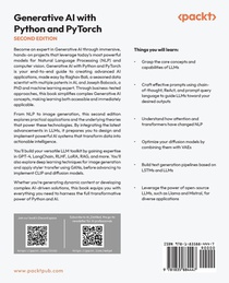 Generative AI with Python and PyTorch - Second Edition achterzijde