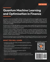 Quantum Machine Learning and Optimisation in Finance - Second Edition achterzijde