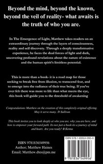 The Emergence of Light achterzijde