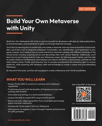 Build Your Own Metaverse with Unity achterzijde