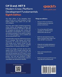 C# 12 and .NET 8 – Modern Cross-Platform Development Fundamentals achterzijde