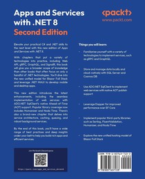 Apps and Services with .NET 8 - Second Edition achterzijde
