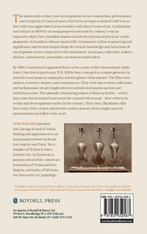 A Cultural History of the Violin in Nineteenth-Century London achterzijde