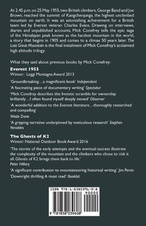 The Last Great Mountain: The First Ascent of Kangchenjunga achterzijde