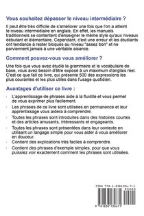 500 Phrases Vraiment Utiles en Anglais achterzijde