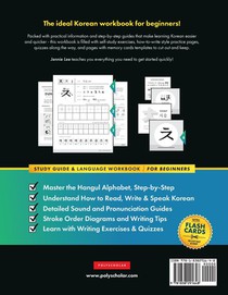 Learn Korean - The Language Workbook for Beginners achterzijde