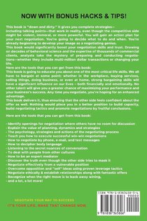 Negotiation Skills: Techniques, Tactics, Tips and Strategies for Work, Love, Friendship and Business achterzijde