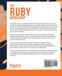 The The Ruby Workshop achterzijde