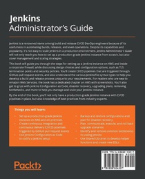 Jenkins Administrator's Guide achterzijde