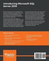 Introducing Microsoft SQL Server 2019 achterzijde