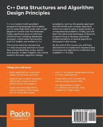 C++ Data Structures and Algorithm Design Principles achterzijde