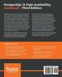 PostgreSQL 12 High Availability Cookbook achterzijde