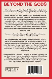 Beyond the Gods achterzijde