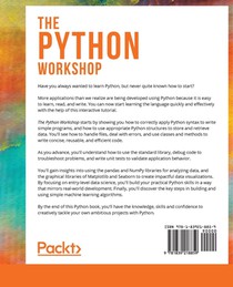 The The Python Workshop achterzijde