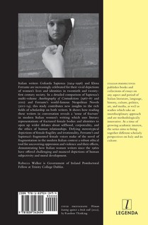The Sense of Fracture in Goliarda Sapienza and Elena Ferrante achterzijde