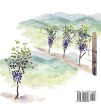 Vineyard themed Guest Book, vacation home, comments book, holiday home, visitor book to sign achterzijde