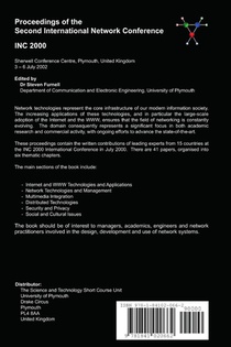 Proceedings of the Second International Network Conference (INC2000) achterzijde