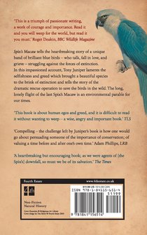 Spix's Macaw achterzijde